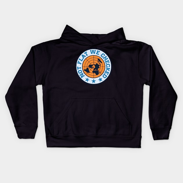 Not flat we checked Kids Hoodie by Pixeldsigns